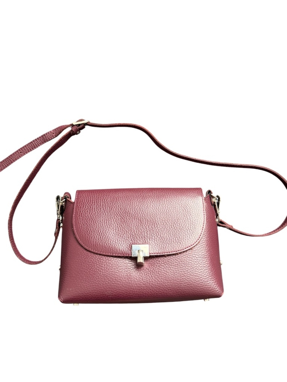 Leather crossbody bag